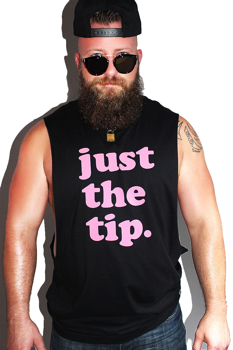 PLUS: Just The Tip Low Arm Shredder Tank- Black