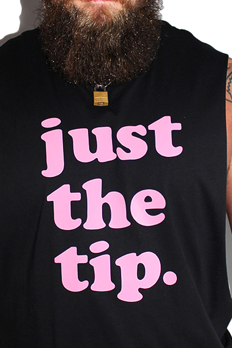 PLUS: Just The Tip Low Arm Shredder Tank- Black