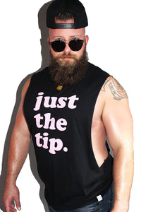 PLUS: Just The Tip Low Arm Shredder Tank- Black