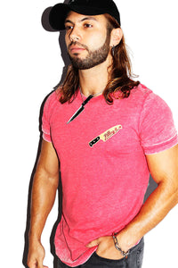 Killing It Tee-Red Burnout