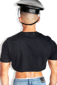 Kinky Extreme Crop Tee-Black