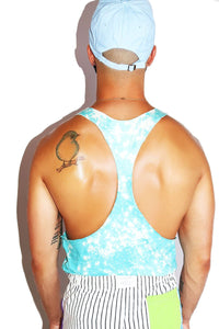LGBT String Tank- Blue