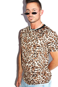 Cheetah Tee-Black