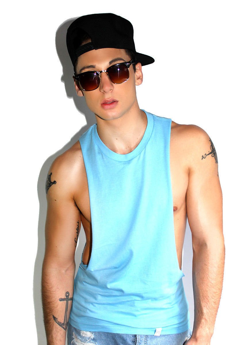 Core Shredder Tank-Sky Blue