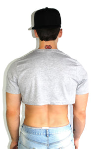 Core Extreme Crop Tee-Grey