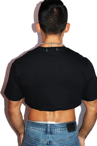 Loaded Extreme Crop Tee-Black