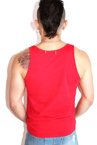 I Loathe You Racerback Tank-Red