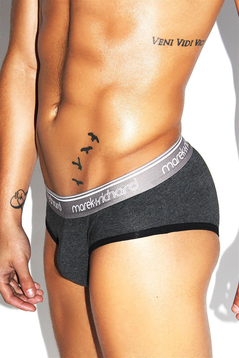 Lock Brief- Dark Charcoal