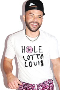 Hole Lotta Lovin Tee- White
