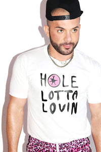 Hole Lotta Lovin Tee- White