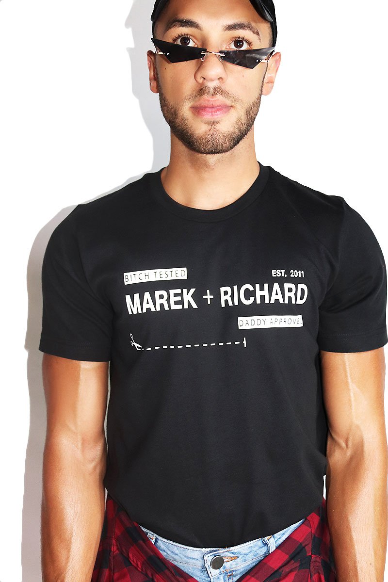 Logo Bitch Tested Tee-Black