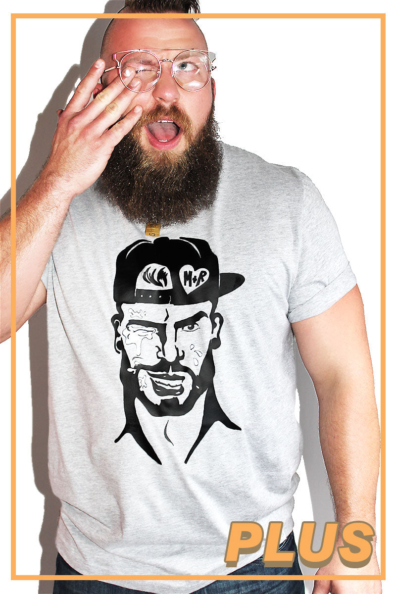 PLUS: Shoot Your Eye Out Tee- Grey