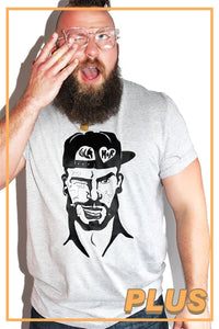 PLUS: Shoot Your Eye Out Tee- Grey