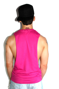 Core Shredder Tank-Fuchsia