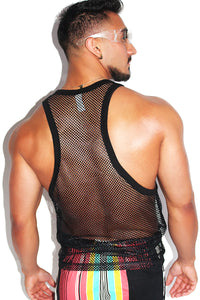 Money Mesh Racerback Tank-Black