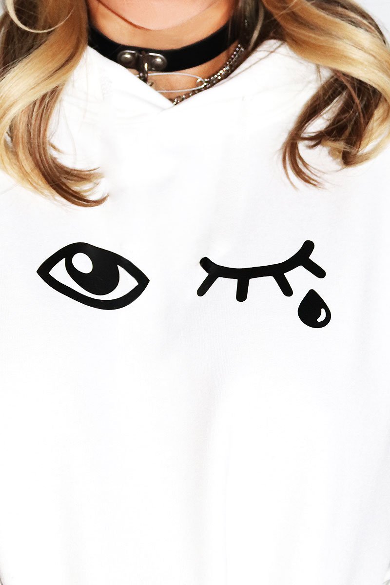 In My Feelings Unisex Hoodie-White