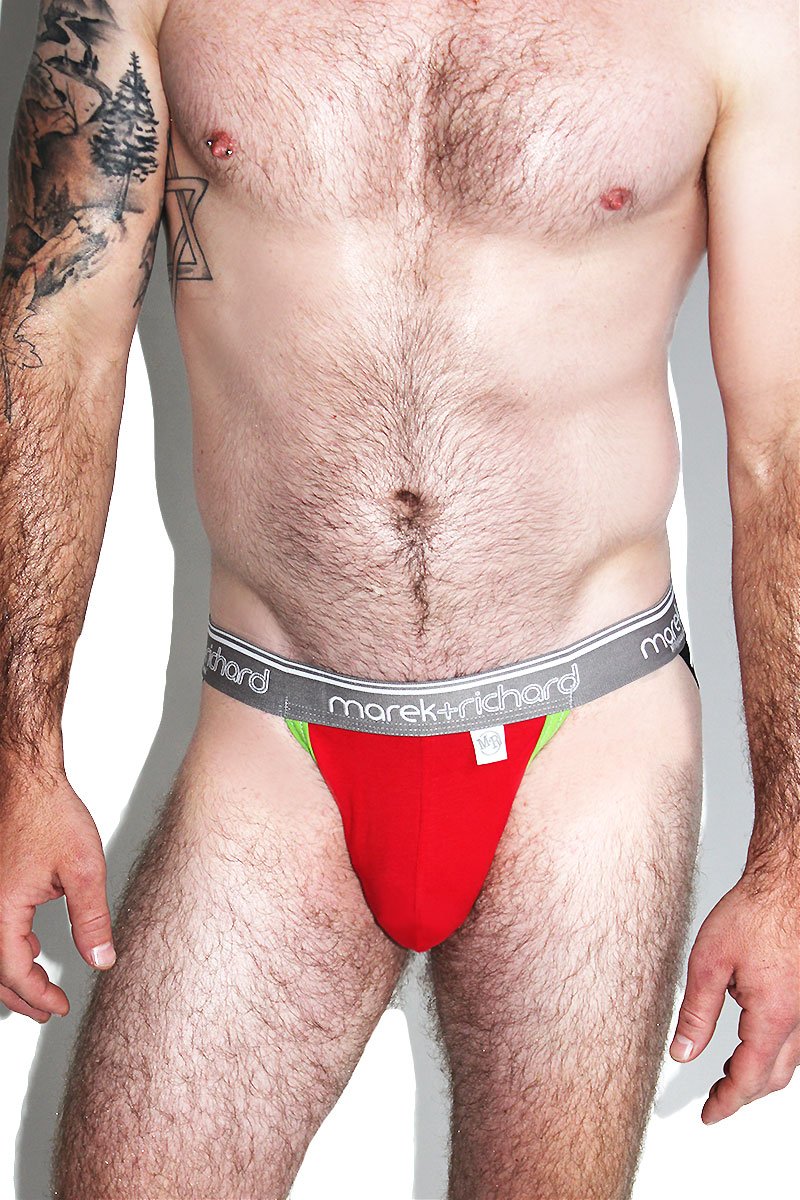 Naughty Jock Strap-Red