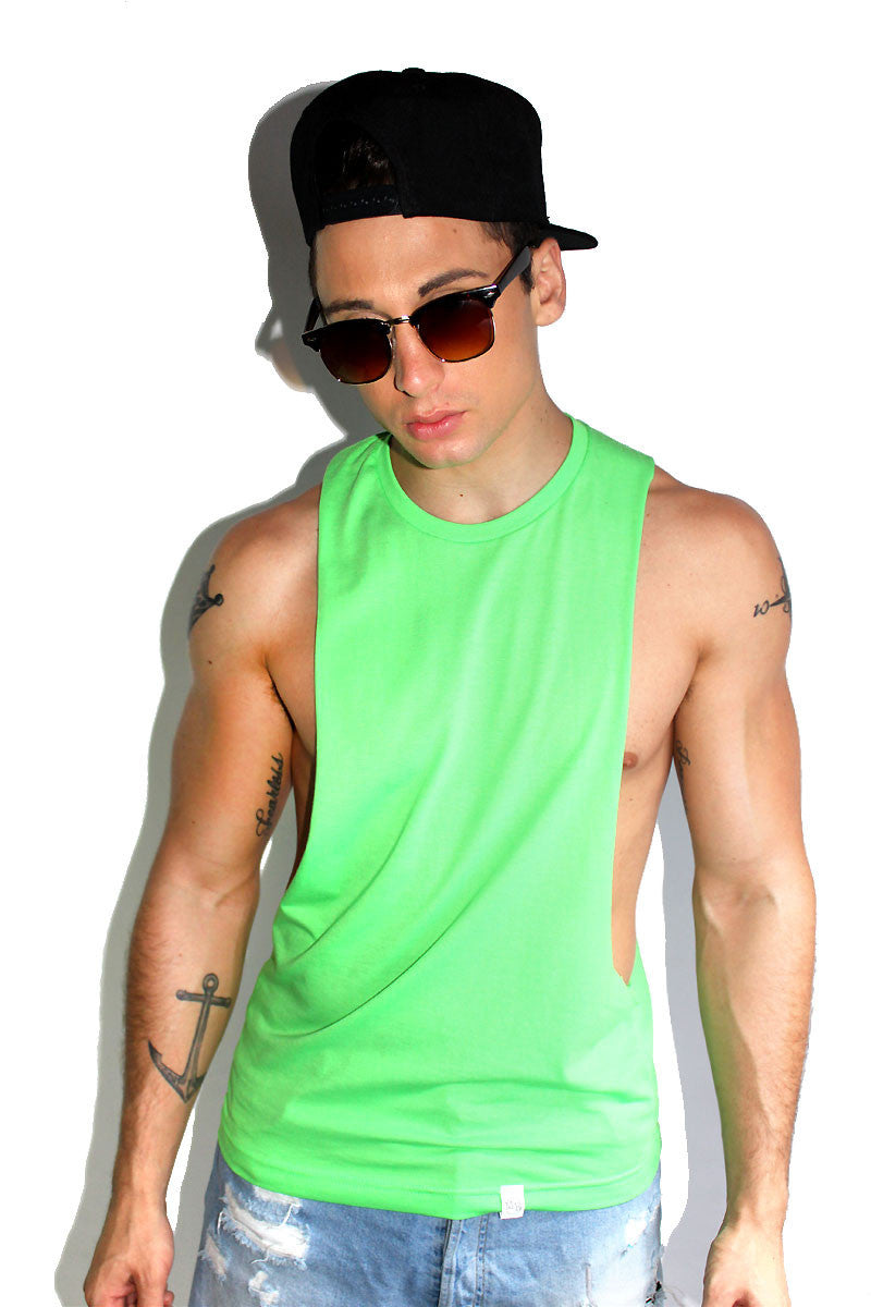 Core Shredder Tank-Neon Green