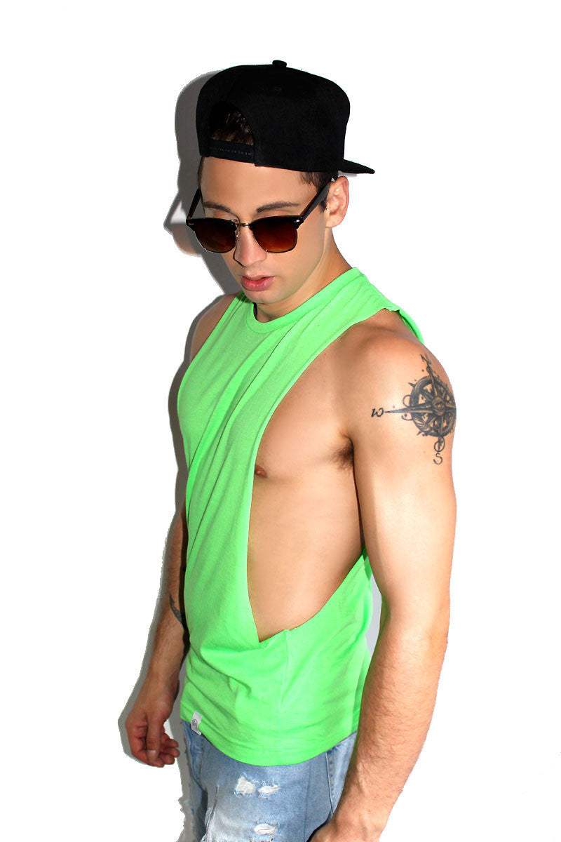 Core Shredder Tank-Neon Green