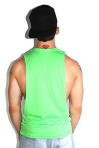 Core Shredder Tank-Neon Green