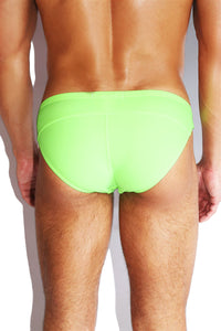 South Beach Buckle Swim Bikini- Neon Green