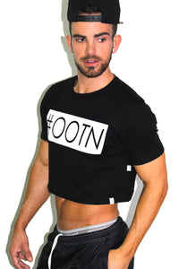 #OOTN Crop Tee- Black
