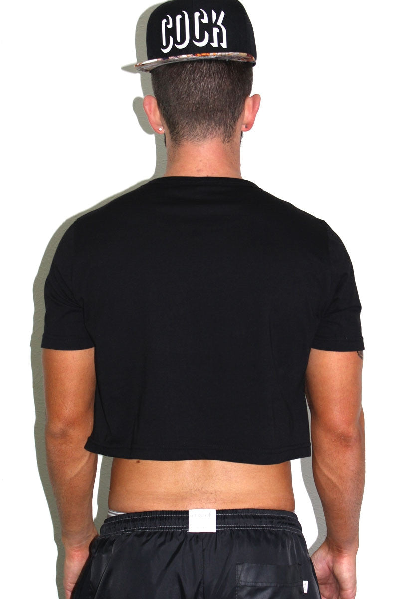 #OOTN Crop Tee- Black