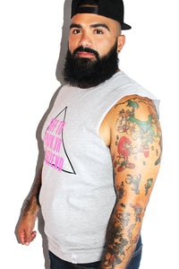 PLUS: Off To Fuck Your Boyfriend Sleeveless Tee- Grey