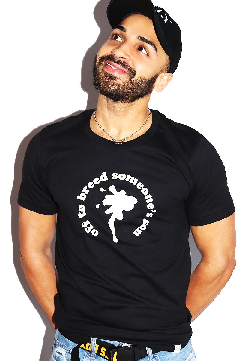 Breed Someone's Son Tee-Black