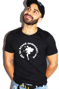 Breed Someone's Son Tee-Black