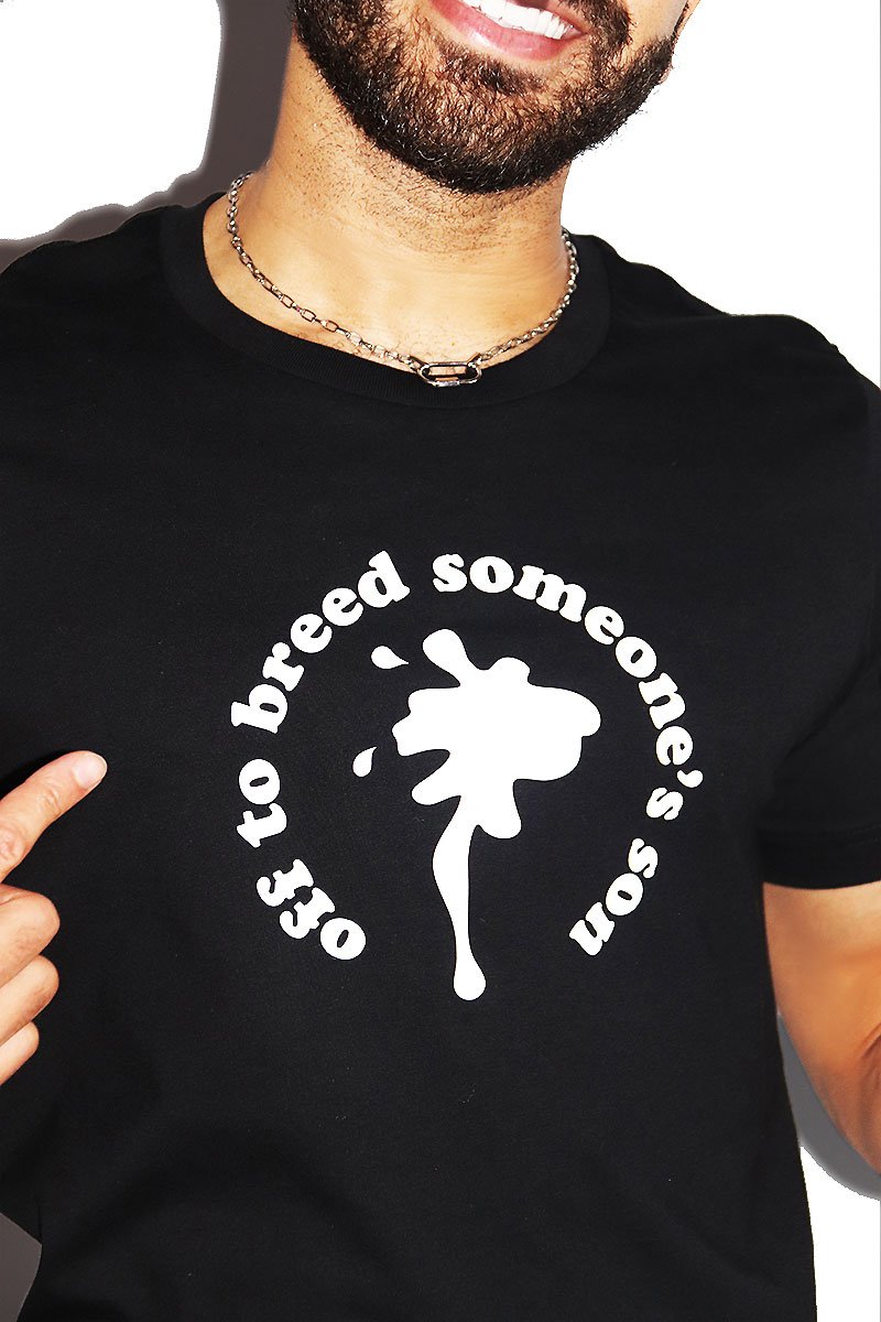 Breed Someone's Son Tee-Black