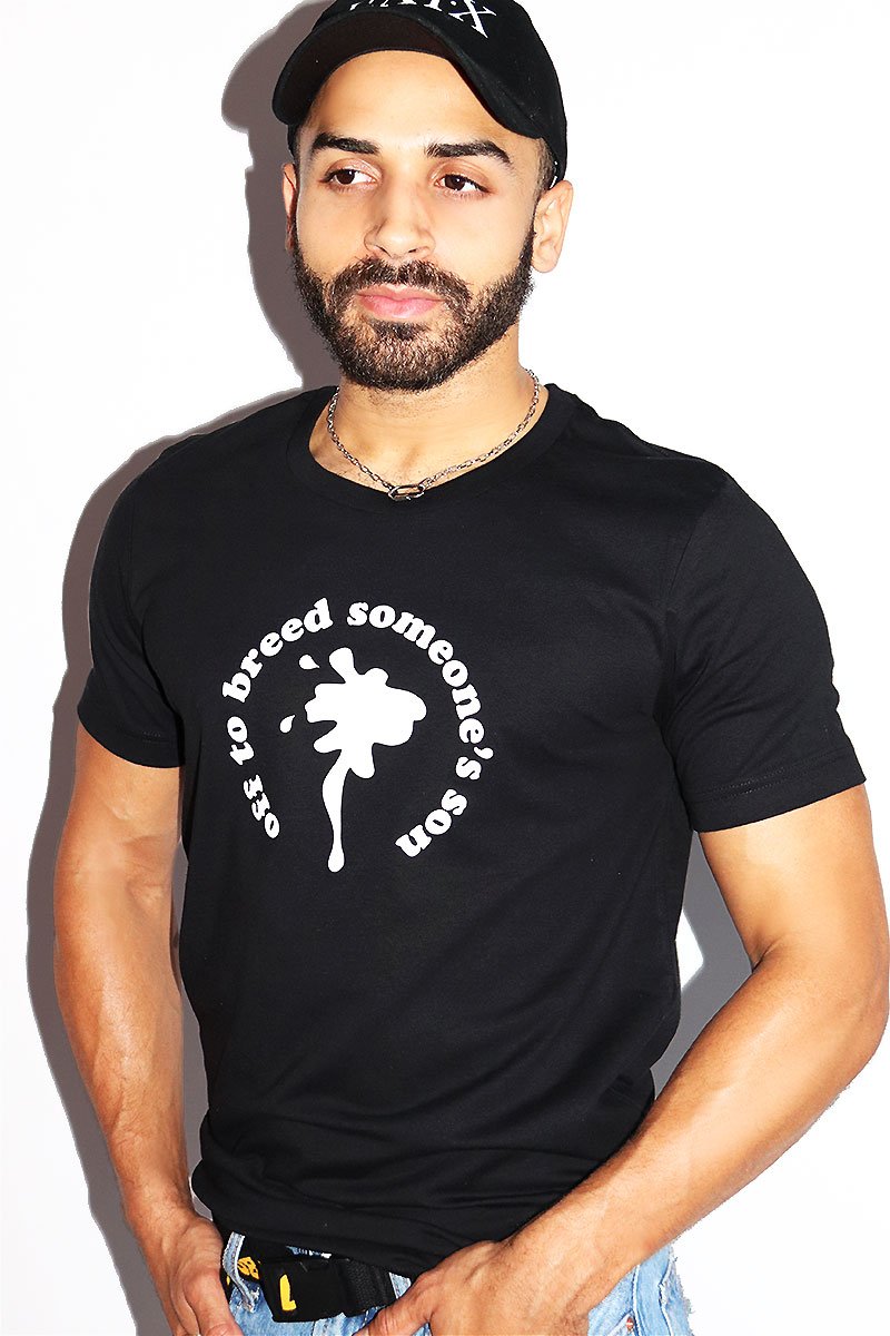 Breed Someone's Son Tee-Black