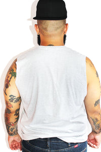 PLUS: Off To Fuck Your Boyfriend Sleeveless Tee- Grey