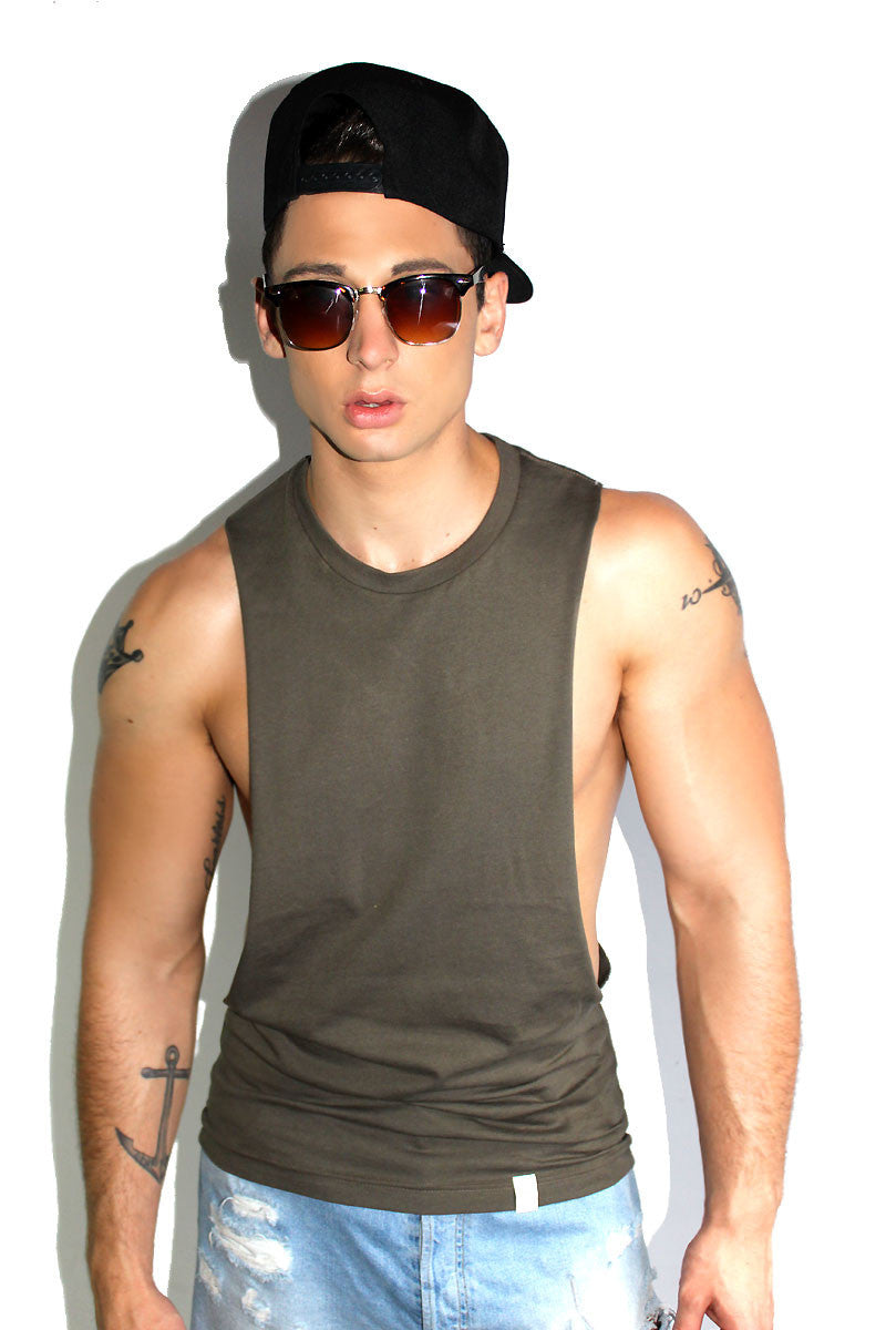 Core Shredder Tank-Army Green