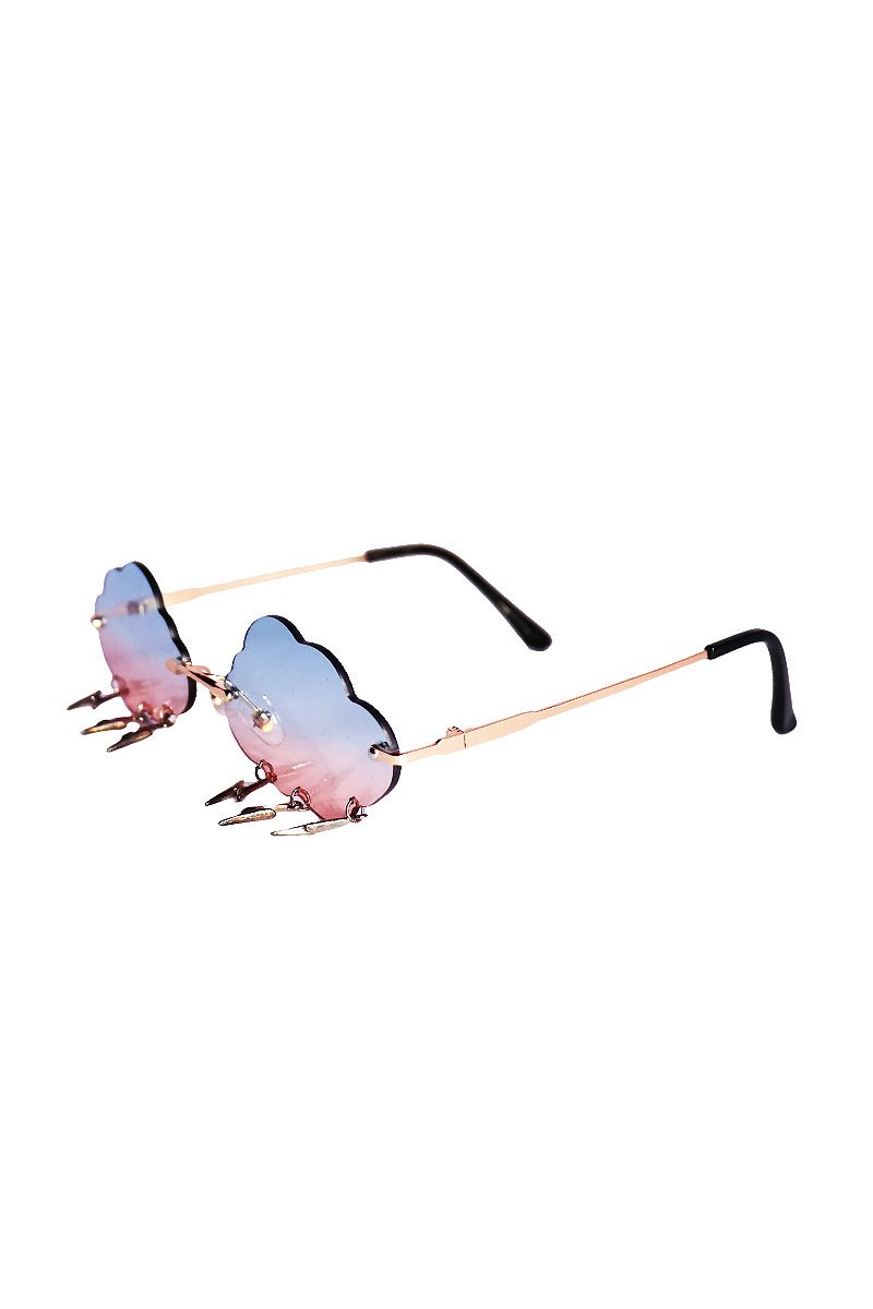 Storm Cloud Sunglasses- Blue