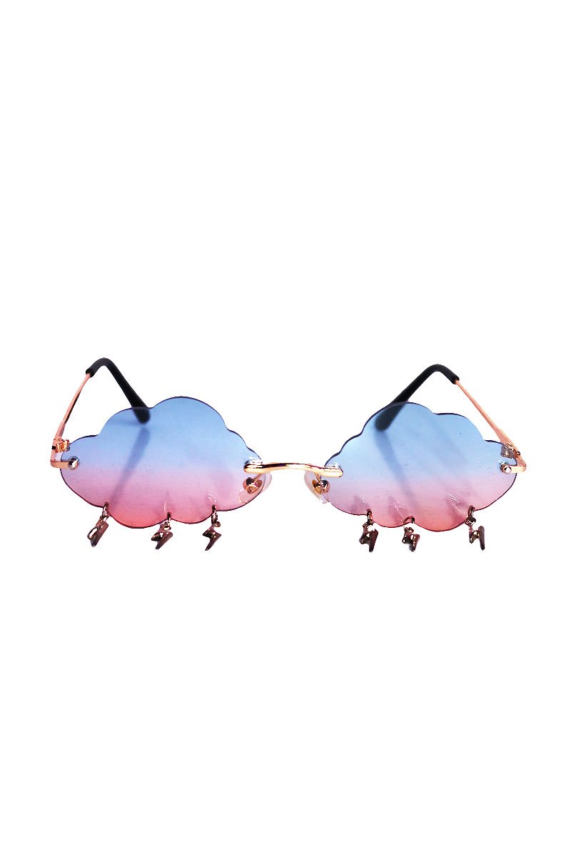 Storm Cloud Sunglasses- Blue