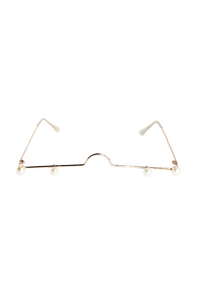 Pearl Bridge Sunglasses- Gold