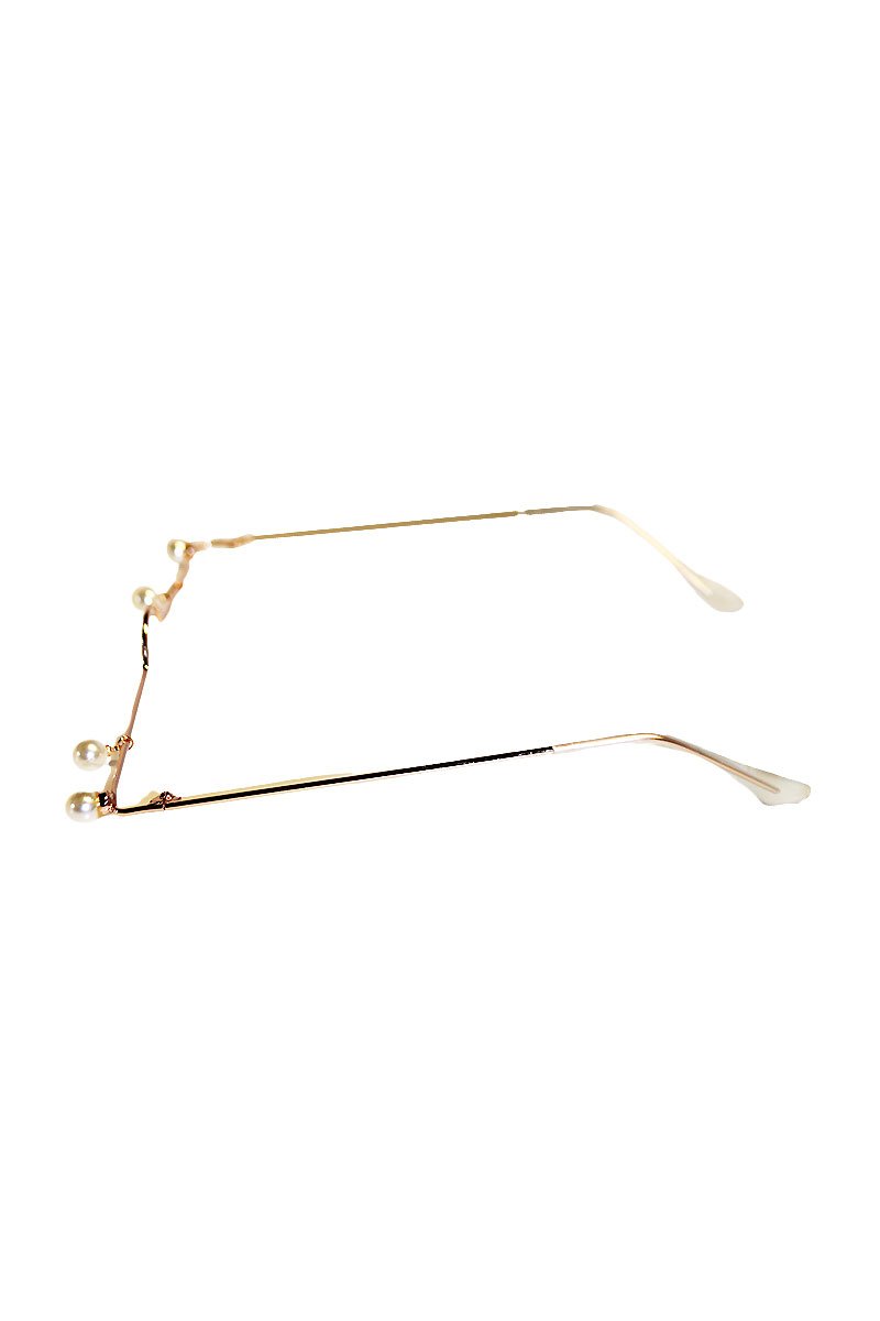 Pearl Bridge Sunglasses- Gold