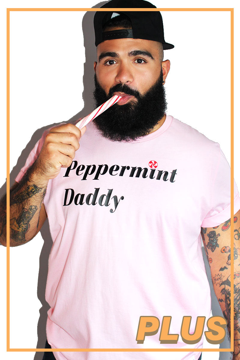 PLUS: Peppermint Daddy Tee-Pink