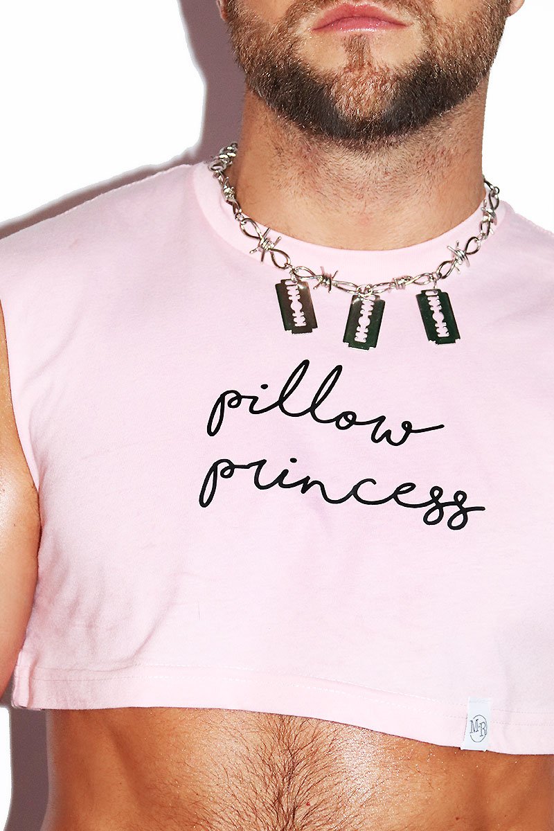 Pillow Princess Extreme Crop Tank- Pink