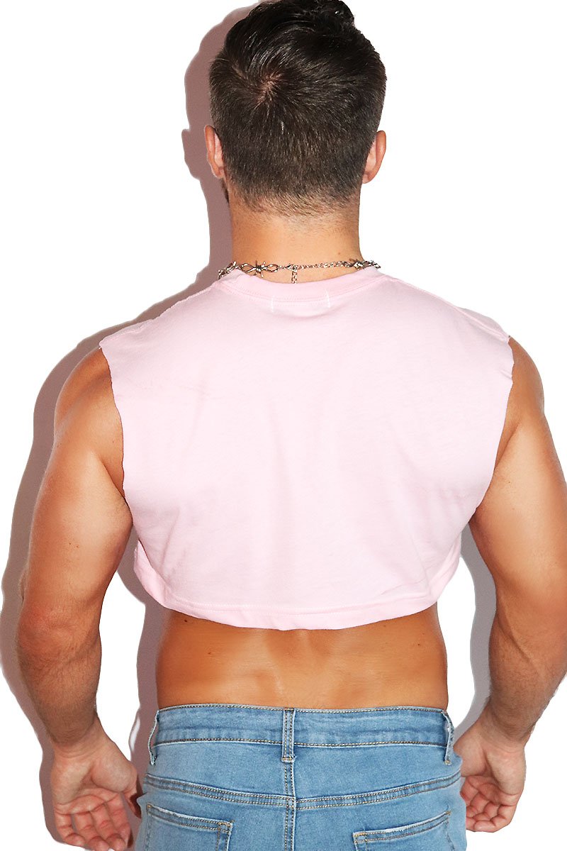 Pillow Princess Extreme Crop Tank- Pink