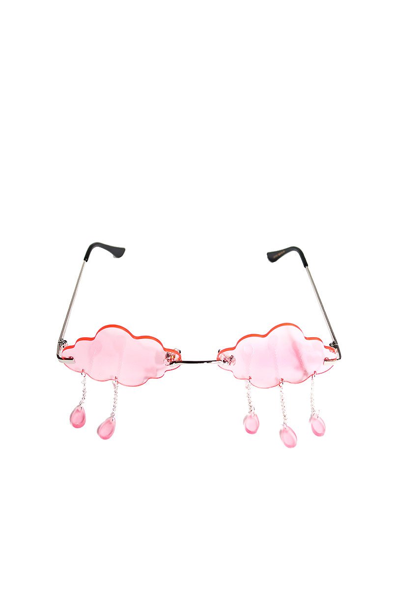 Raining Cloud Sunglasses-Pink