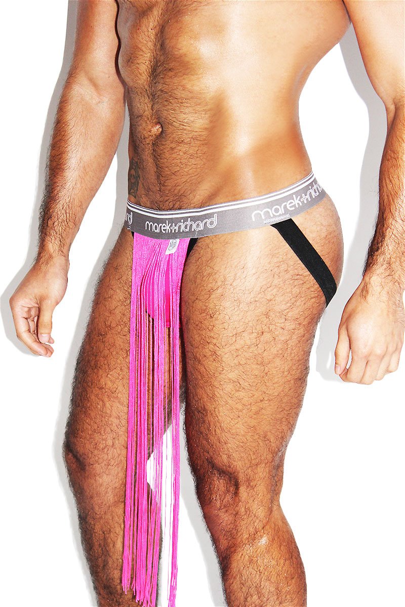 Fringe Jock-Neon Pink