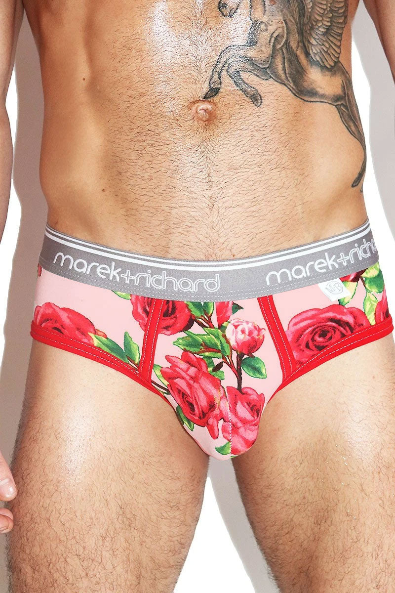 Rosebud Brief- Pink