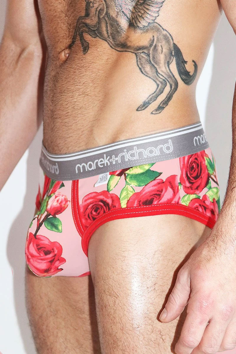 Rosebud Brief- Pink