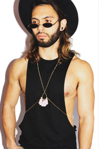 Fringe Benifits Harness-Pink