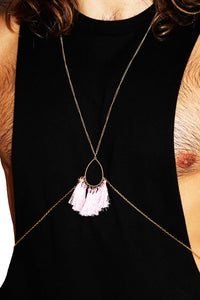 Fringe Benifits Harness-Pink