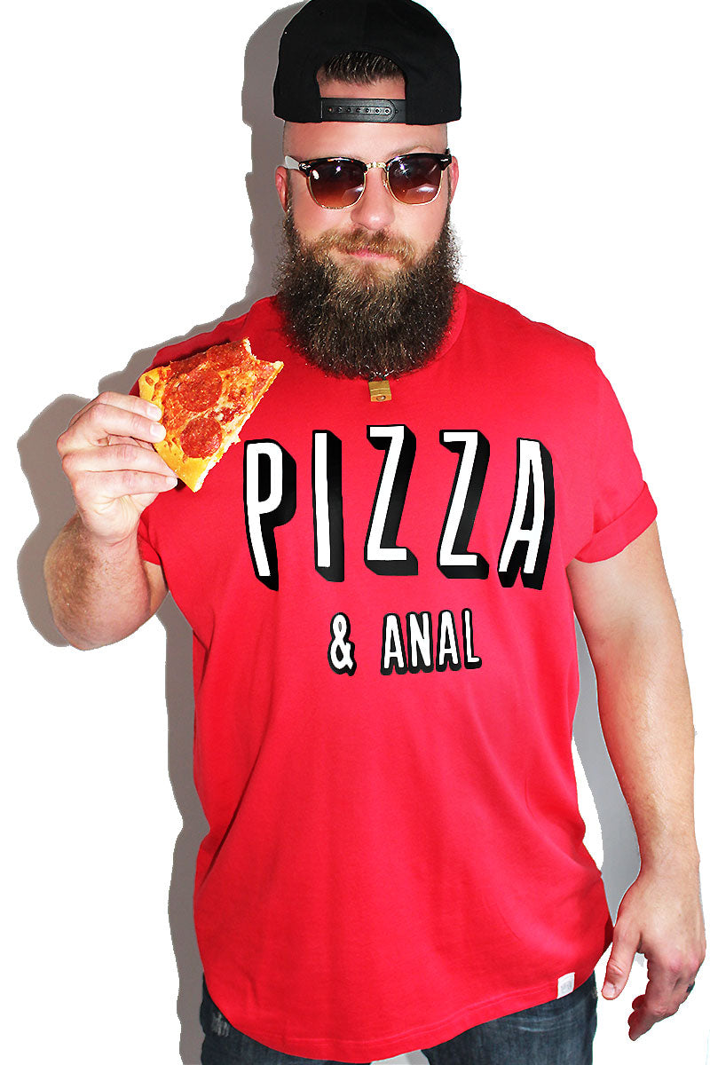 PLUS: Pizza and Anal Tee-Red