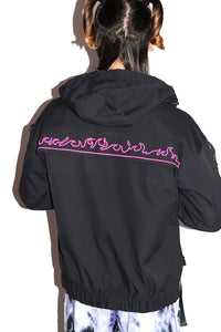Open Flames Utility Jacket- Black