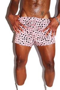 Triad Active Shorts- Pink